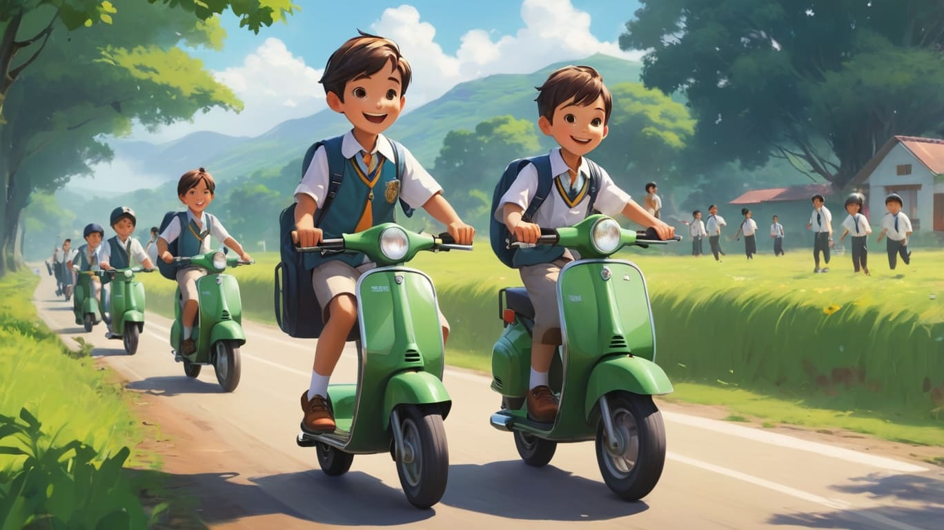 Wise old sage sitting under a banyan tree