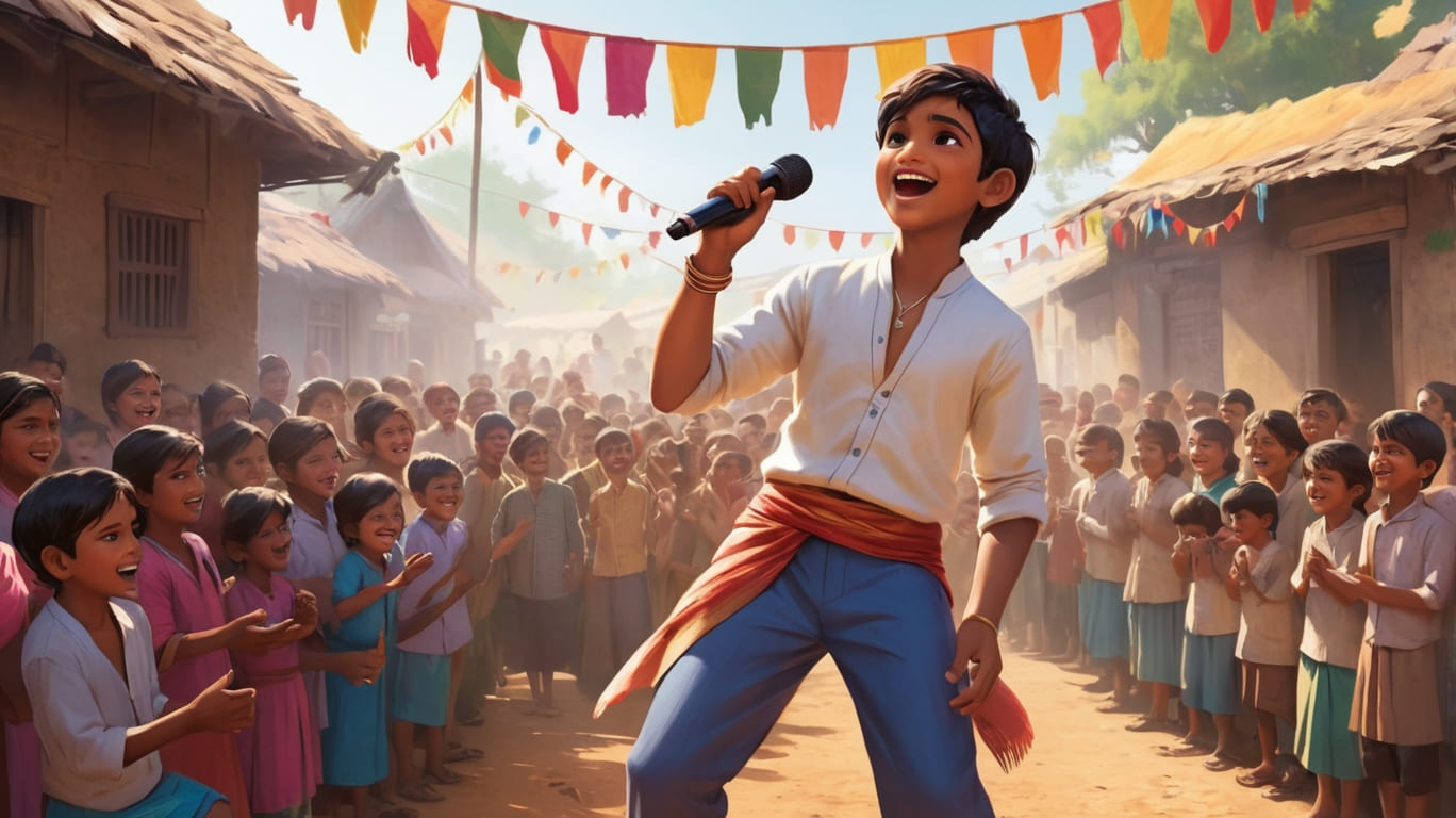 arjun-gareeb-gaav-ka-ladka-railway-station-par